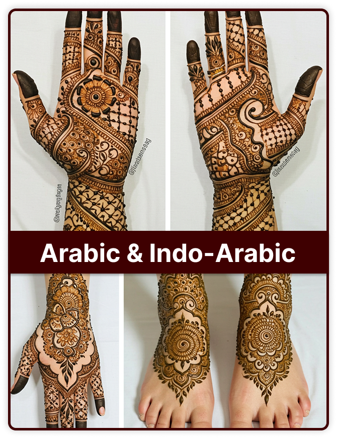Arabic and Indo-Arabic Mehndi